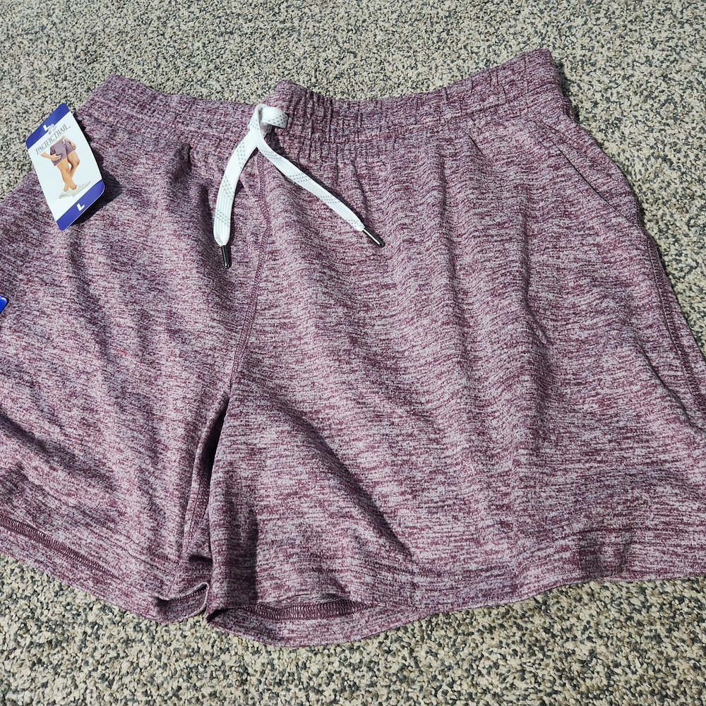 Pacific Trail Women's Purple Athletic Shorts